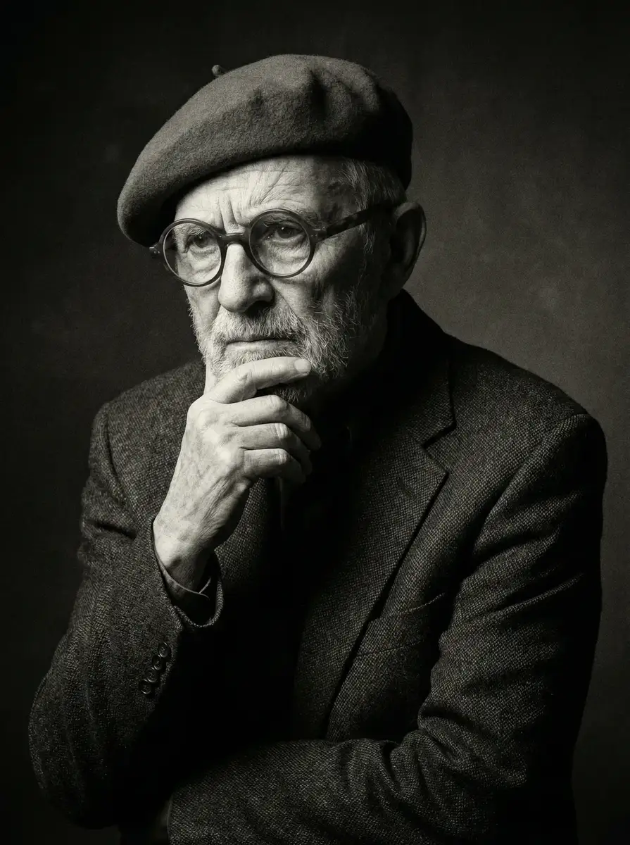 电影导演黑白肖像 - 今日致敬的 51短视频 领域先驱